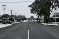 View down the street