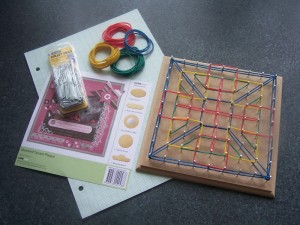 Geoboard Materials